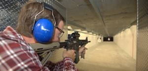 50 yard indoor rifle range